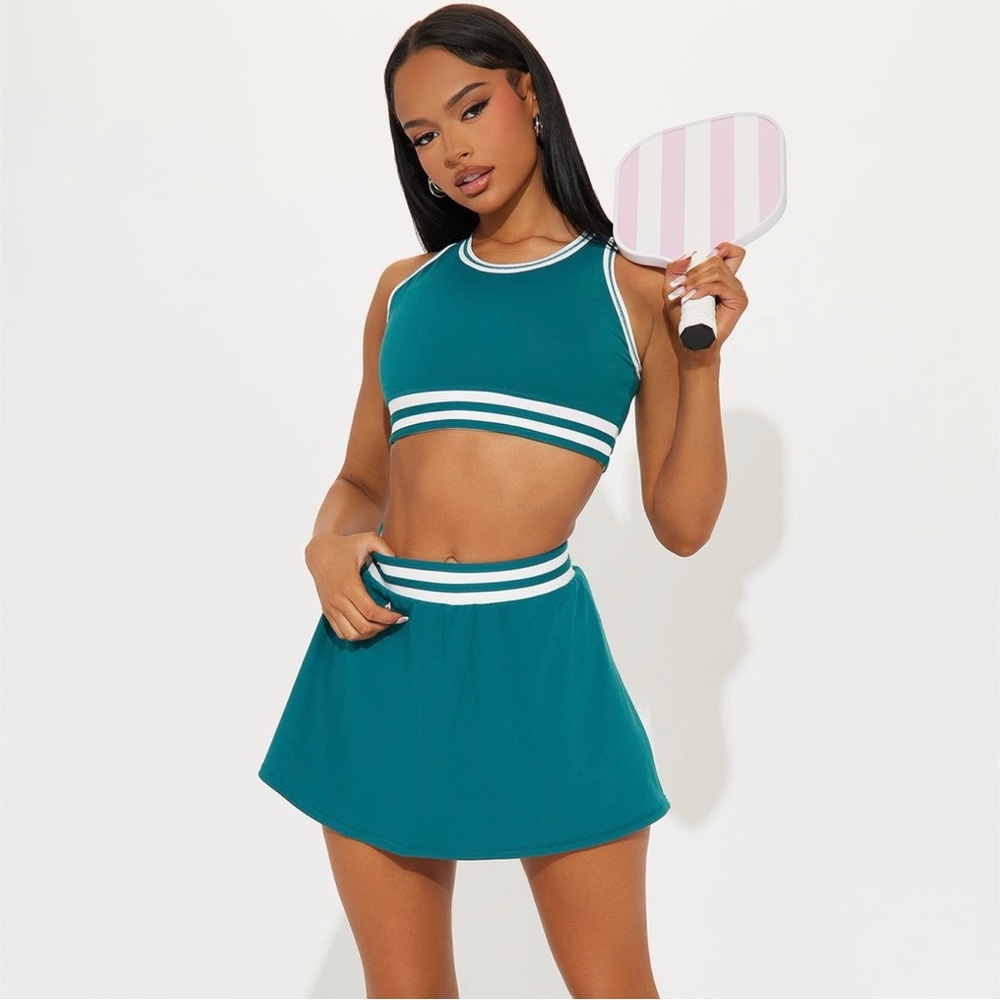 Active 2-piece skirt set
